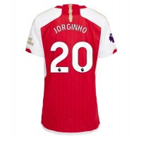 Camiseta Arsenal Jorginho Frello #20 Primera Equipación para mujer 2023-24 manga corta